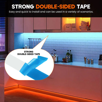 5m 10m 20m 50m LED Strip Light AC 220V 230V 240V IP55 2835 120 LEDs Flexible Ribbon Rope Lights Tape 9 Colors Home Decoration