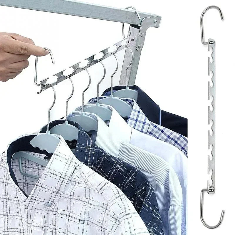 Multifunctional Pants Hanger Clothes Organizer Adjustable Pant Storage Rack Closet Organizer Trouser Hanger Home Organization