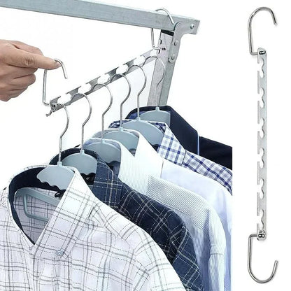 Multifunctional Pants Hanger Clothes Organizer Adjustable Pant Storage Rack Closet Organizer Trouser Hanger Home Organization