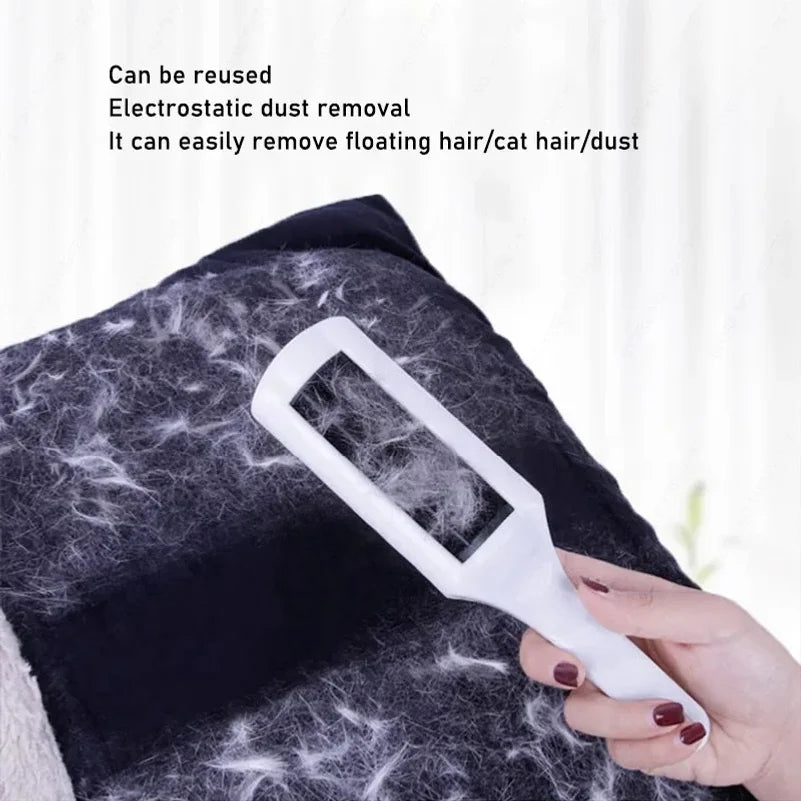 Clothes Lint Remover Electrostatic Brush Portable Coat Sweater Dry Cleaning Lint Removal Brush Pet Sticky Lint Remover