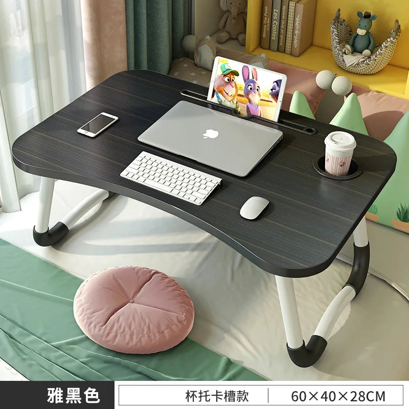 Laptop Desk Laptop Bed Stand Foldable Laptop Table Folding Breakfast Tray Portable Lap Standing Desk Reading and Writing Holder