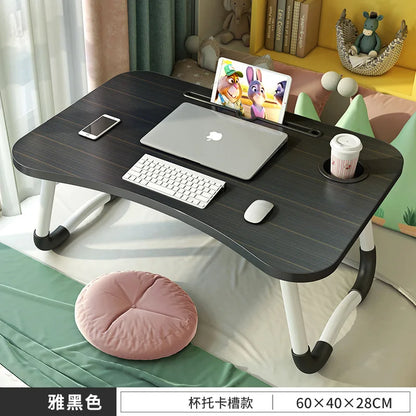 Laptop Desk Laptop Bed Stand Foldable Laptop Table Folding Breakfast Tray Portable Lap Standing Desk Reading and Writing Holder