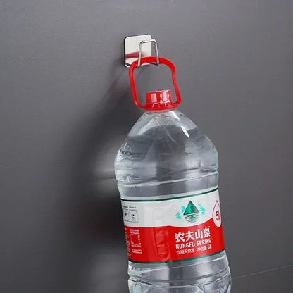 Kitchen Stainless Steel Sink Sponges Holders Self Adhesive Drain Drying Racks Wire Rag Organizer Hooks Multipurpose Wall Hooks