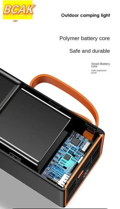 BCAK Brand Upgraded Version Super power bank fast charging with LED Super Large Capacity 500000mah 100000mah 200000mah 300000mah