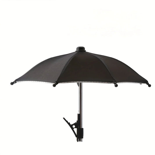 Mobile Phone Holder Sunscreen Umbrella Clip Outdoor Mobile Phone Fixed Umbrella Rain Parasol Mobile Phone Anti-Reflective