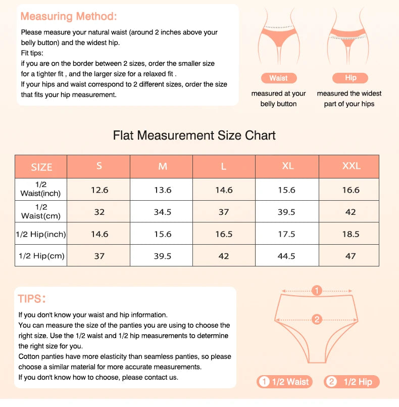 Menstrual Period Underwear High Waist Menstruation Panties Woman Abundant Flow Menstrual Cycle Absorbent Underwear Period Shorts