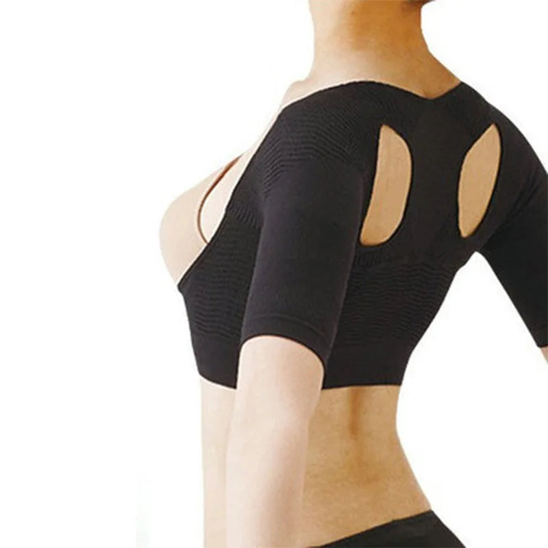 Upper Arm Shaper Posture Corrector  Shapewear Tops Chest Brace Up Vest Women Arm Shoulder Compression Sleeves Body Shaper Corset