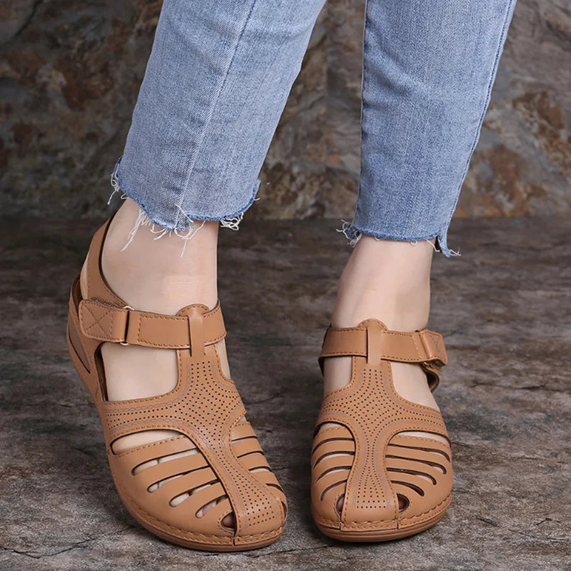 Sandals Shoes Women Summer Beach Women's Sandals Non-Slip Sandals For Women Wedge Shoes Woman Soft Footwear Sandal Women Female