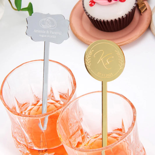 Personalized Drink Stirrers, Cocktail Stirrers, Baby Shower, Swizzle Stick, Bachelorette Party Decorations, Wedding Favor