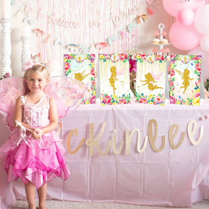 12 PCs Fairy Party Favor Bags Fairy Party Supplies Fairy Birthday Party Decoration Fairy Birthday Party Favors Fairy Party Gift