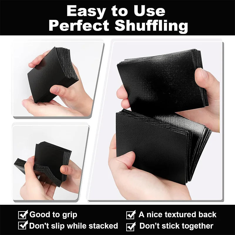 50Pcs/Pack Game Card Sleeves Single Sided Frosted Card Holder Trading Card Protector for TCG Card Photo Card 66x91mm