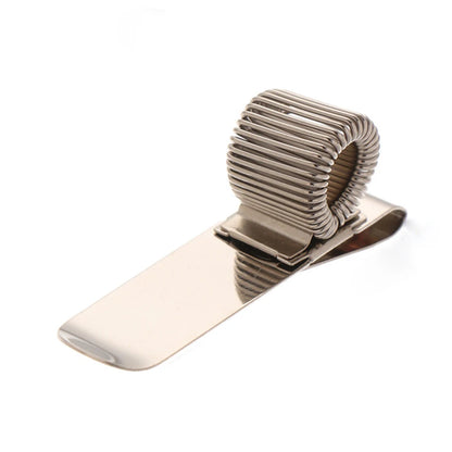 Portable Stationery Office Supplies Notebooks Metal Spring With Pocket Clip Pen Holders Single/Double/Triple