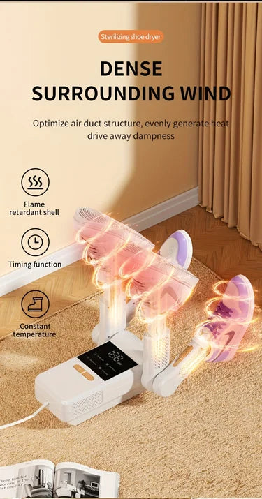 Shoe dryer, shoe dryer, shoe dryer for deodorization, home dormitory touch screen shoe dryer for quick drying of shoes