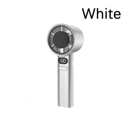 Xiaomi Portable Handheld Fan 120 Wind Speed Mini Leafless Handheld Fan USB Charging Fan Electric Charging