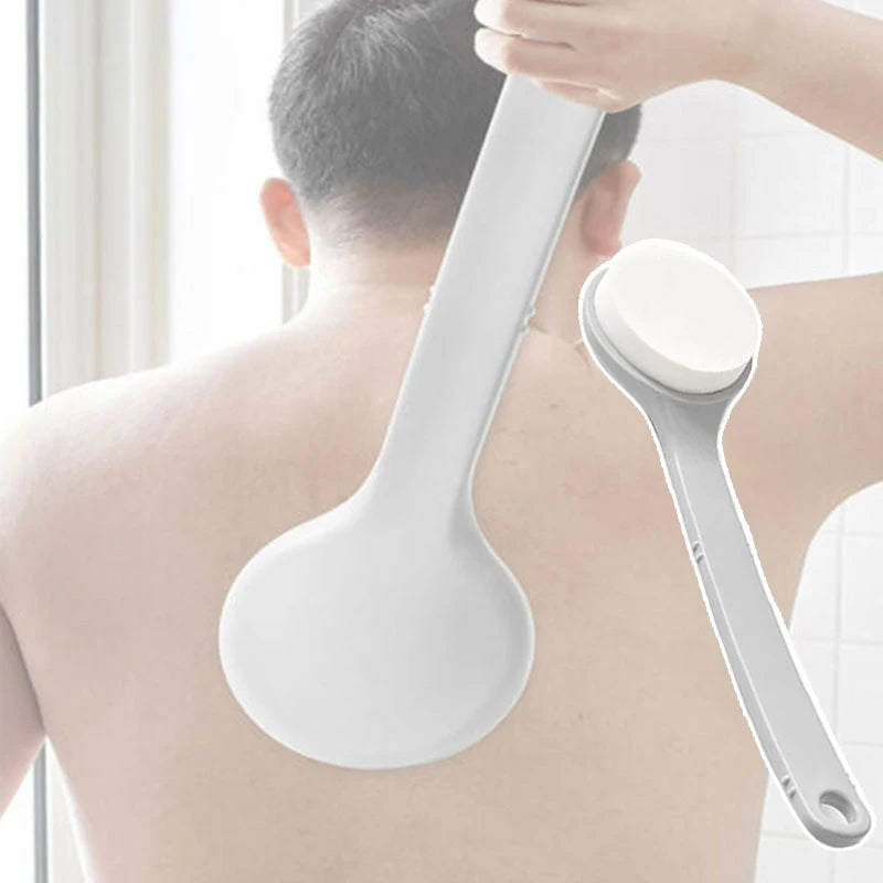 Bath Sponge Back Scrubber Body Exfoliating Back Scrubber Skin Clean Long Handle Bath Brushes Lotion Applicators Bathing Supplies