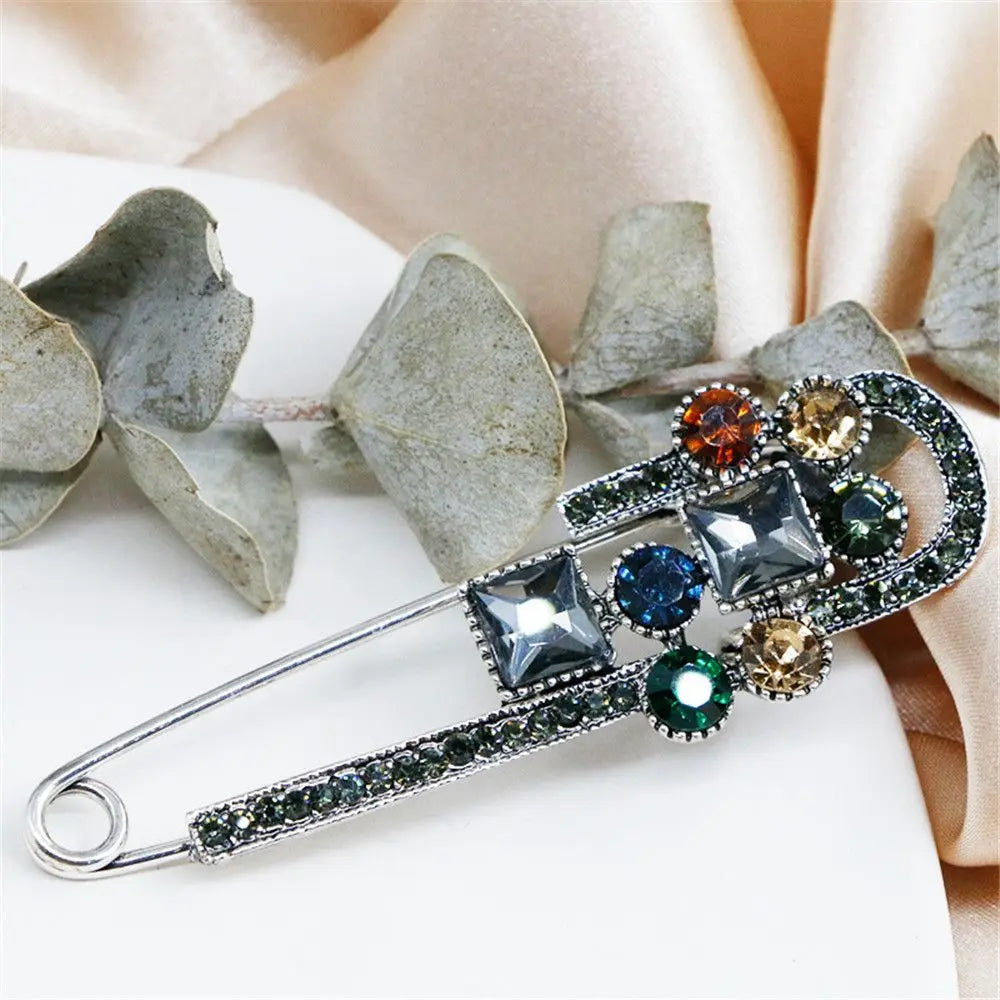 Fashion Clothing Accessories Sweater Brooch Rhinestone Pin Alloy For Women|Girls