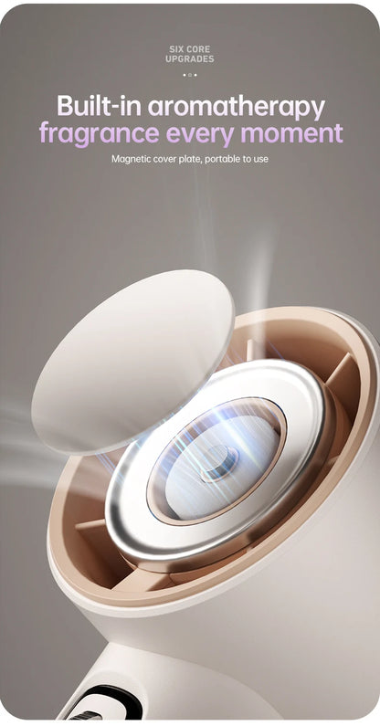 VGR 100 Speed High-speed Handheld Electric Fan with Flashlight USB Mini Portable Charging Small Fan Desktop Small Electric Fan