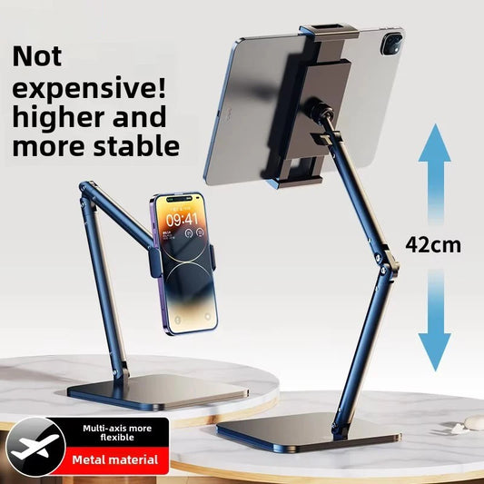 Tablet Stand For Ipad, Adjustable Tablet Holder, For Compatible 4-13in Ipad,surface, Kindle,tablets,portable Monitors And More