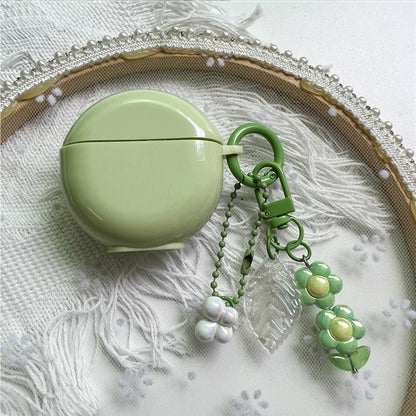 Cute Keyring Case for Lenovo HT38 Protective Cover Wireless Bluetooth Headphone Case for Lenovo HT38 Earbuds Cover