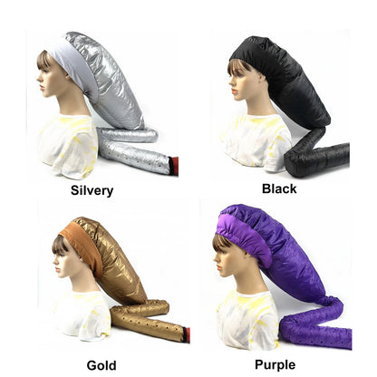 Portable Hair Dryer Women Blow Dryer Home Salon Hairdressing Hair Dryer Hat Hair Dryer Cover Hair Care Tool