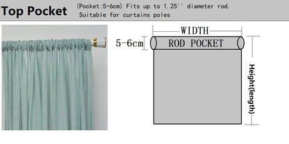 Retro coffee curtain cotton linen kitchen half curtain door curtain decorative curtain partition linen curtain short curtains