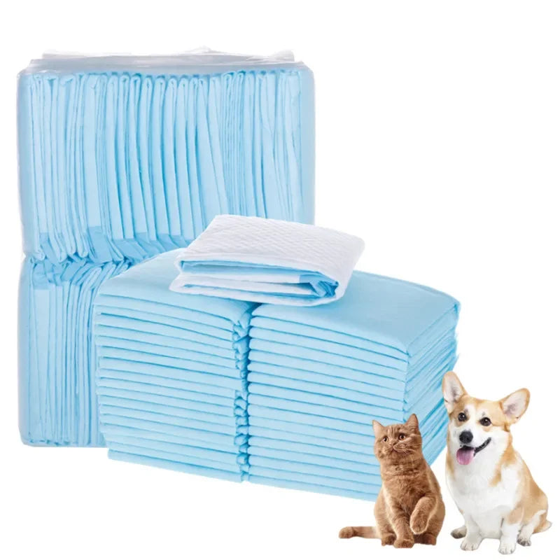 50/30/20/10PCS Absorbent Dogs Diapers Disposable Puppy Training Pee Pads Quick Dry Surface Mat Clean Cushion Dog Supplies