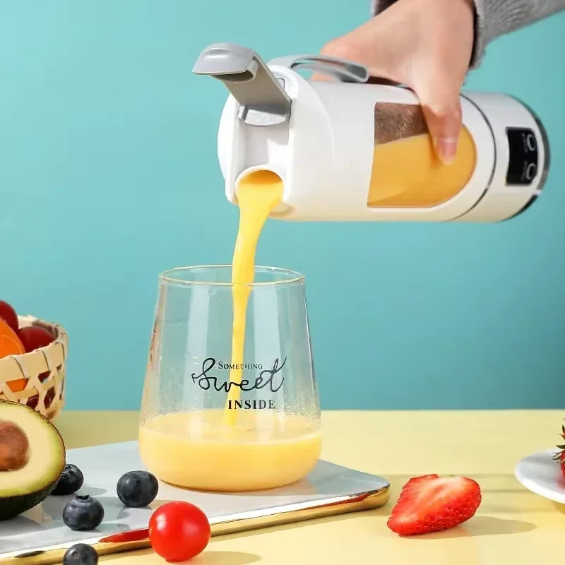 Electric Juicer Cup 8/12 Blades Milkshake Machine Portable Fruit Milk Mixing Tool Mini Fresh Juice Portable Blender For Home