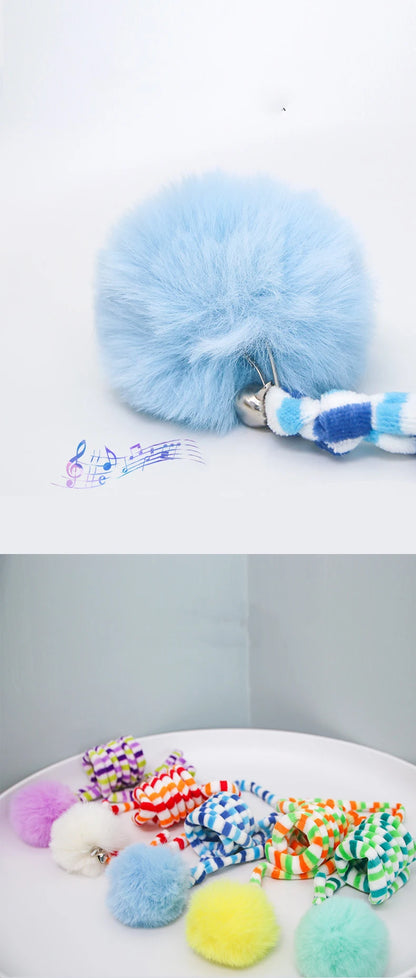 Interactive Cat Hanging Toy Simulation Cat Toy Funny Self-hey Interactive Toy for Kitten Playing Teaser Wand Toy Cat with bell