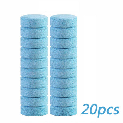 50pcs Car Effervescent Washer Tablet Auto Glass Washing Tablet Car Windscreen Cleaner Windscreen Glass Cleaning Tablet