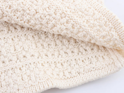 Women's Clothing 2025 New European And American Style Fashionable Knitted Texture Vest Casual Mini Skirt Set