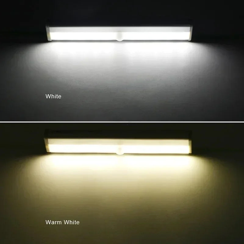 LED Under Cabinet Night Light Motion Sensor Lamp for Closet Stairs Kitchen Wardrobe Cupboard Bed Lighting Home Decor