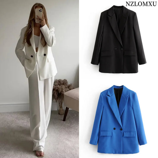 Blazer Woman Fashion Office Wear for Women Professional Autumn winter Female Coat Elegant Youth Blazer Office Outfits