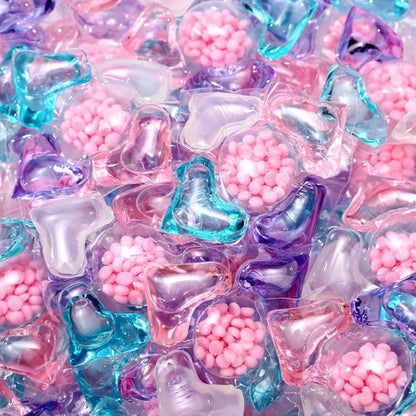 50-150Pcs 5 in 1 Beads Detergent Liquid Capsule Ball Multi-purpose Strong Detergent Laundry Cleaning Capsules for Home Dormitory