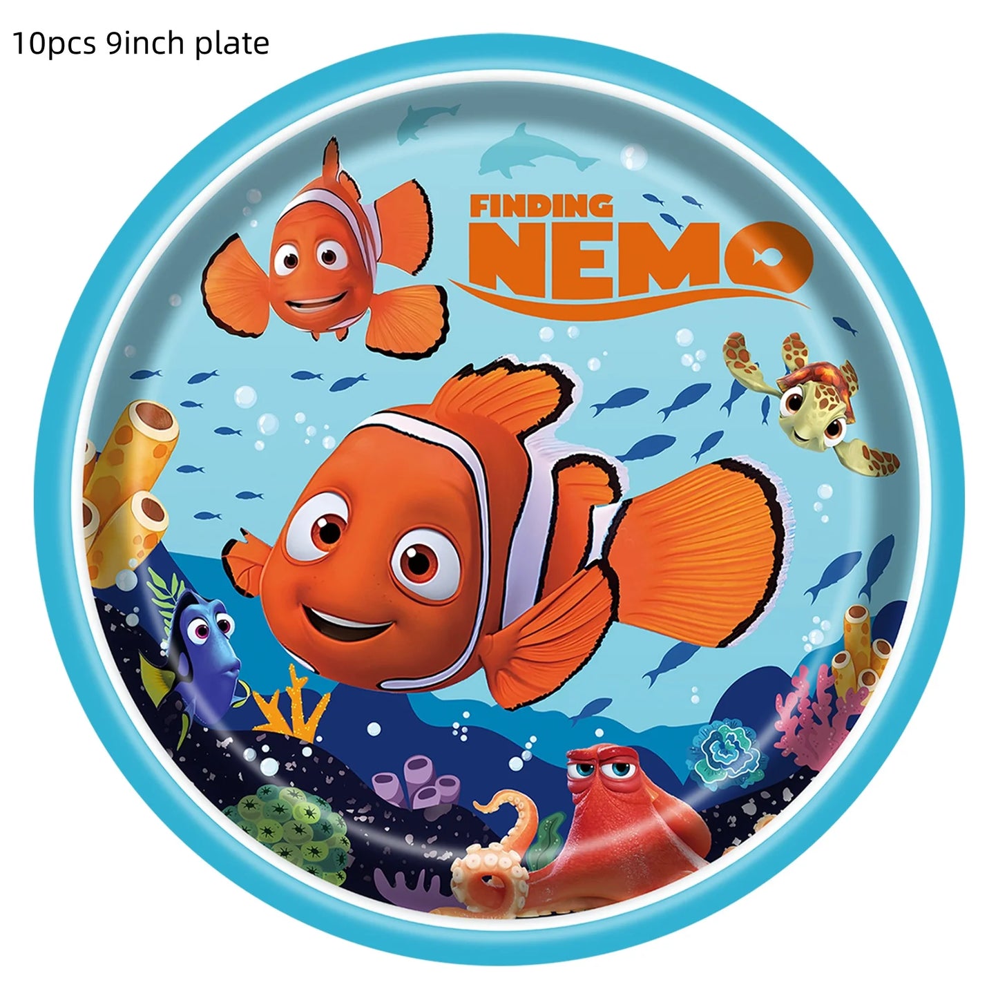 Finding Nemo Birthday Party Decoration Children Party Balloons Disposable Tableware Plates Napkins Cup Tablecloth Party Supplies