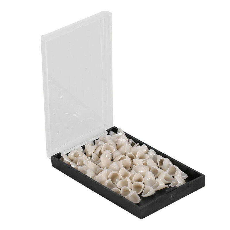 Temporary Crowns Posteriors Anterior Molar Front/Back Tooth Teeth Caps Dental False Teeth Cover Removable Teeth Veneers