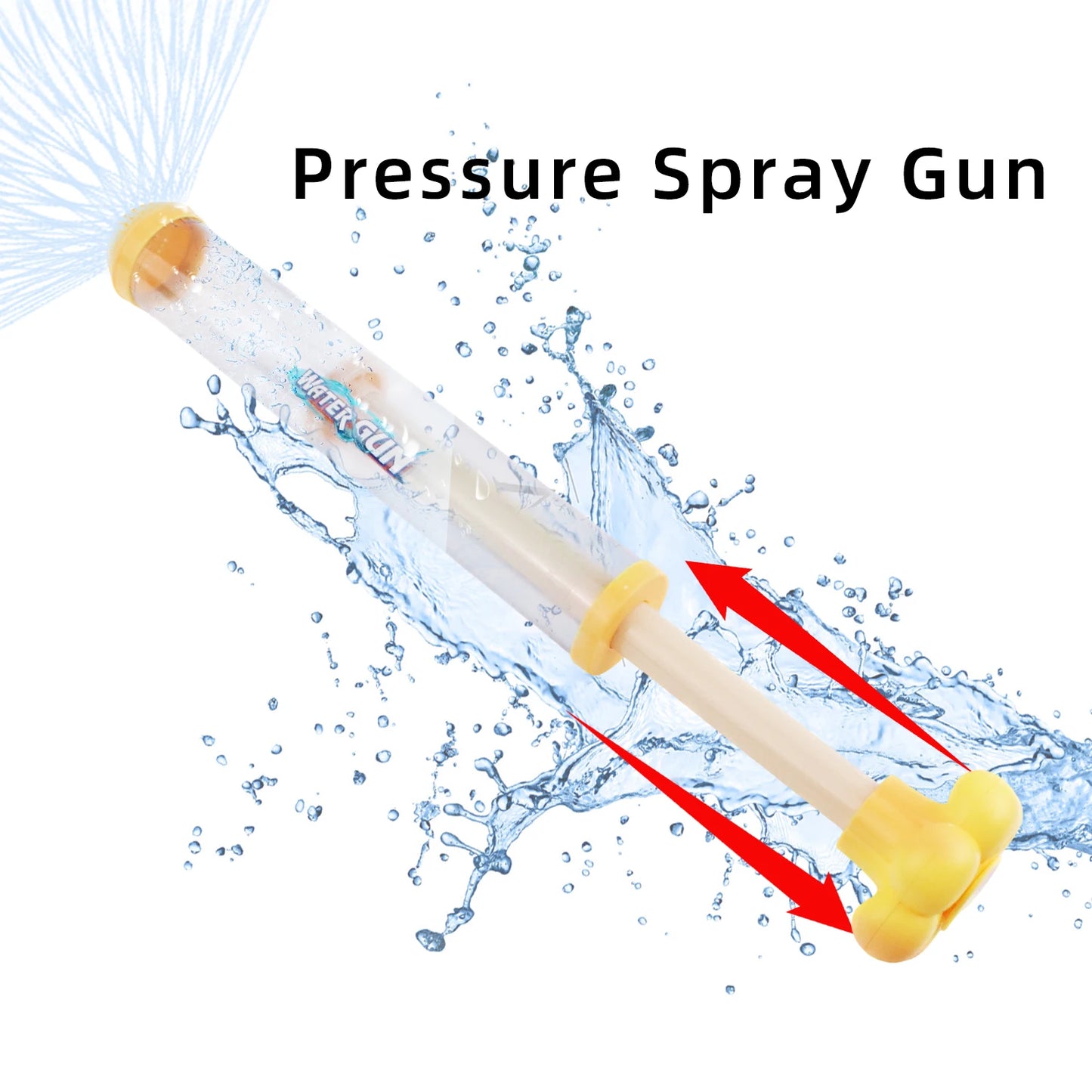 Fireworks, water guns, squirting water guns, water fights, summer beach water toys