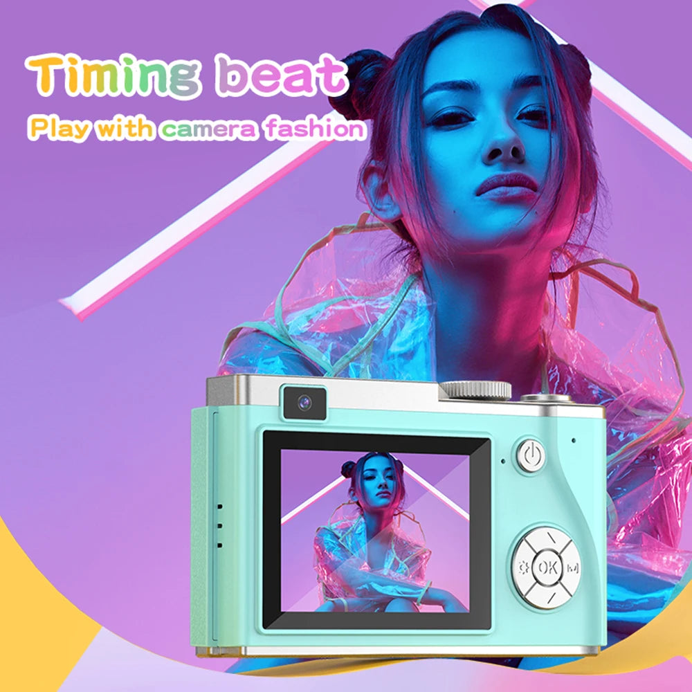 Digital Camera Autofocus Camera for Kid Camcorder with 8x Zoom Compact Cameras 1080P Cameras for Beginner Photography