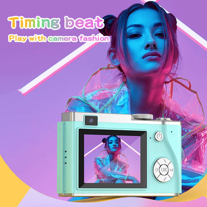 Digital Camera Autofocus Camera for Kid Camcorder with 8x Zoom Compact Cameras 1080P Cameras for Beginner Photography