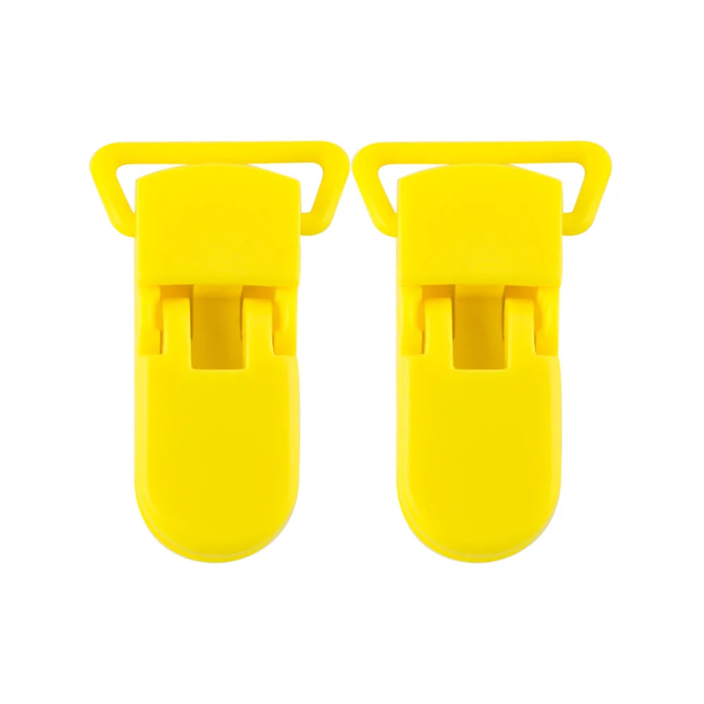 10Pcs/Lot Plastic Clasp Colorful Solid Clip Chain Making For Jewelry Handmade Crafts Making Accessories