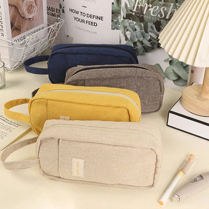 Large Capacity Pencil Case School Supplies Pen Case Estuches Escolar Pencilcase Kalemlik Trousse Kawaii Stationery pencil pouch