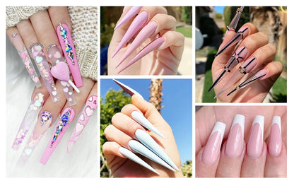 3 IN1 Nail Glue Gel Fast Extension Acrylic False Tips Sticking Decoration Press on Nails Art Tools Functional Gel French DIY 7ml