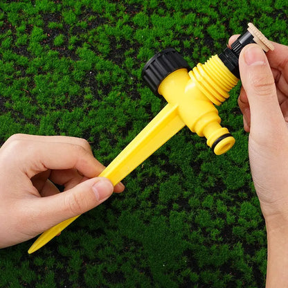 1/5Pcs 360° Rotation Garden Sprinkler Irrigation Watering System Agriculture Ground Automatic Tube Plug Buried Atomization