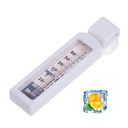 Temperature Gauge For Refrigerator Professional Freezer Thermograph Hangable Fridge Temperature Gauges With Suction Cup