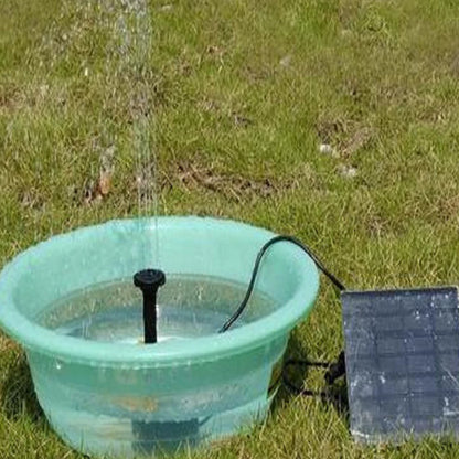 Solar Panel Powered Water Feature Pump Solar Powered Fountain Water Pump Solar Fountain for Garden Pool Pond Aquarium Fountain