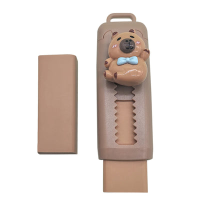 Kapibala push-pull eraser, suitable for drawing and design, office culture and educational supplies