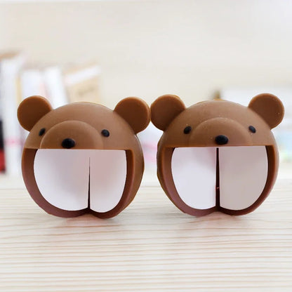 Cute Cartoon Baby Safety Furniture Corner Guards Soft Child Baby Safety Silicone Table Desk Corner Protector Edge Cover