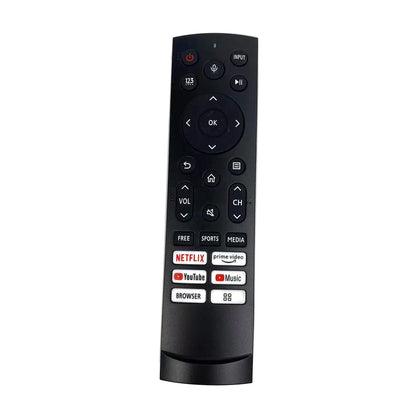 Remote Control for Hisense UHD 4K ULED Smart TV ERF3A90 ERF3H90H ERF3L90H ERF3N90H ERF3M90H 55U8G 75U9DG 75U7G（No voice）