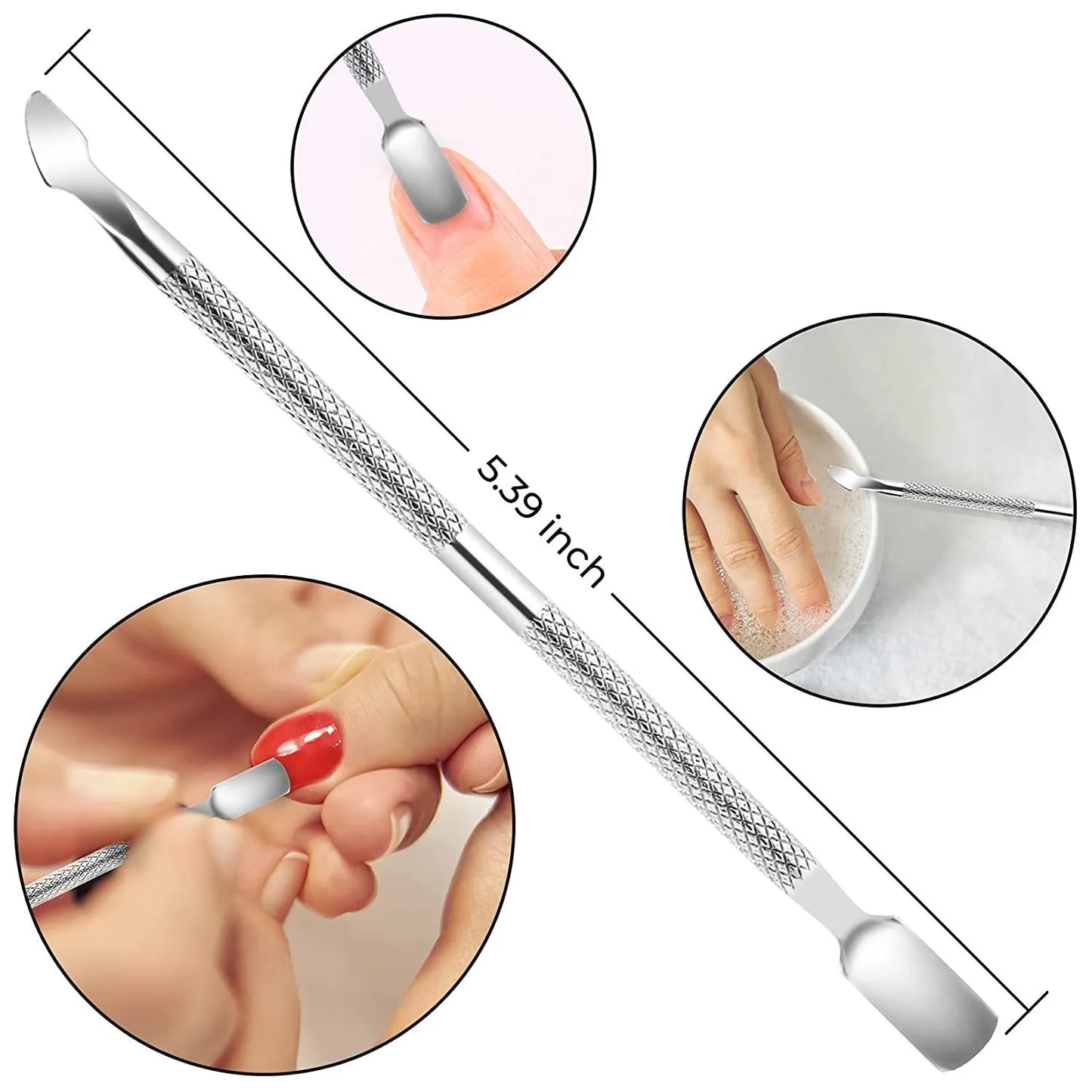 10pcs Stainless Steel Pedicure Tool Set Precision Manicure Knife for Removing Dead Skin Callus Portable Foot Cuticle Care Tools