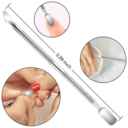 10pcs Stainless Steel Pedicure Tool Set Precision Manicure Knife for Removing Dead Skin Callus Portable Foot Cuticle Care Tools