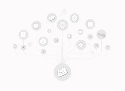 Aqara Mini Wireless Switch Zigbee Connection Versatile 3-way Control Button For Smart Home Devices Compatible With Apple HomeKit